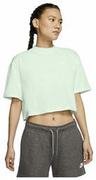 Nike Κοντομάνικο Crop Top Πράσινο