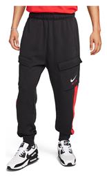 Nike M Nsw Παντελόνι Φόρμας Fleece Μαύρο