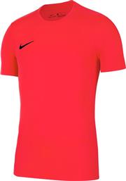 Nike Park VII Αθλητικό Ανδρικό T-shirt Dri-Fit Κόκκινο Μονόχρωμο