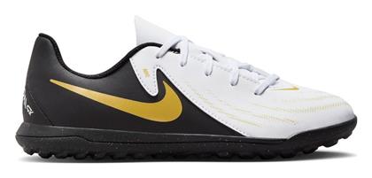 Nike Παιδικά Ποδοσφαιρικά Παπούτσια Jr Phantom Gx Ii Club Tf με Σχάρα Λευκά