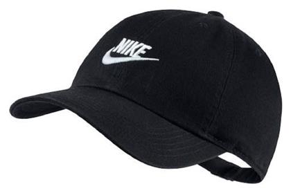 Nike Παιδικό Καπέλο Jockey Υφασμάτινο Heritage 86 Μαύρο