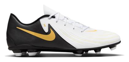 Nike Phantom GX 2 Club FG Χαμηλά Ποδοσφαιρικά Παπούτσια με Τάπες Λευκό / Metallic Gold Coin / Μαύρο από το Siontis Athletics