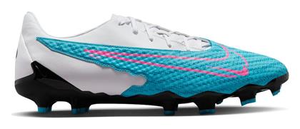 Nike Phantom GX Academy FG/MG Χαμηλά Ποδοσφαιρικά Παπούτσια με Τάπες Baltic Blue / White / Laser Blue / Pink Blast από το Cosmossport