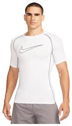 Nike Race Ανδρικό T-shirt Dri-Fit Λευκό με Λογότυπο