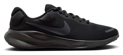 Nike Revolution 7 Ανδρικά Αθλητικά Παπούτσια Running Μαύρα από το MybrandShoes