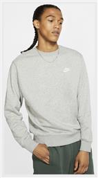 Nike Sportswear Club French Terry Crew Ανδρικό Φούτερ Γκρι