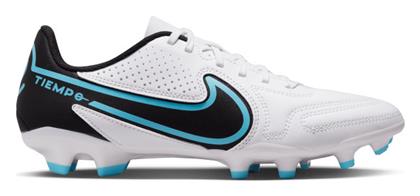 Nike Tiempo Legend 9 Club FG/MG Χαμηλά Ποδοσφαιρικά Παπούτσια με Τάπες White / Baltic Blue / Pink Blast / Black