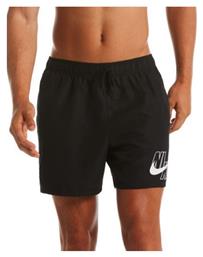 Nike Volley Short Ανδρικό Μαγιό Σορτς Μαύρο