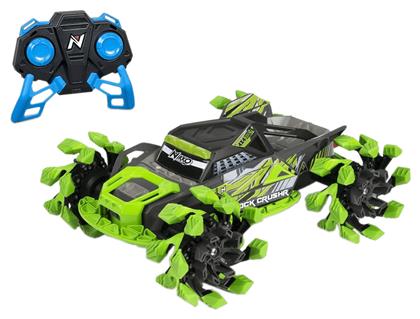 Nikko RC Rock Crusher Techno Green Τηλεκατευθυνόμενο Αυτοκίνητο Crawler από το Plus4u