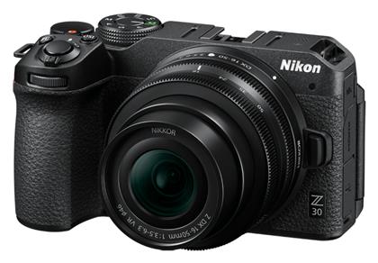 Nikon Z 30 Kit (Z DX 16-50mm F3.5-6.3 VR) Μαύρη