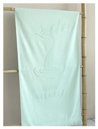 Nima Kids Πετσέτα Θαλάσσης 70x140 Little Mermaid Jacquard Τιρκουάζ