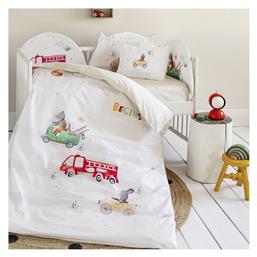 Nima Little Adventure Βρεφικό Κουβερλί Βαμβακερό Κόκκινο 100x140cm