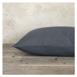 Nima Unicolors Μαξιλαροθήκη 52x72εκ. Midnight Gray