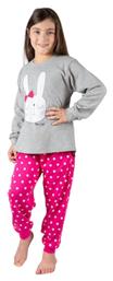 Nina Club Παιδική Πιτζάμα Χειμωνιάτικη Rabbit