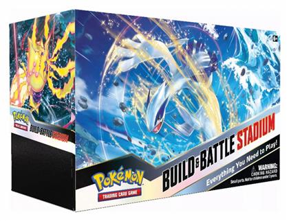 Nintendo Pokemon SS12 Sword & Shield Silver Tempest - Build & Battle Stadium Box από το Moustakas Toys