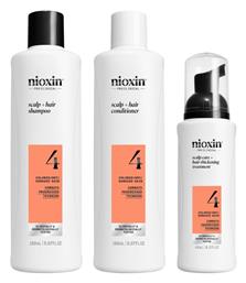 Nioxin Promo Scalp & Hair System 4 Σαμπουάν Προοδευτική Αραίωση 150ml & Conditioner 150ml & Treatment Serum 40ml