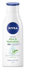 Nivea Aloe & Hydration 48h Ενυδατική Lotion Ανάπλασης Σώματος με Aloe Vera 250ml