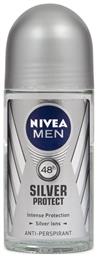 Nivea Men Silver Protect Anti-perspirant Αποσμητικό 48h σε Roll-On 50ml