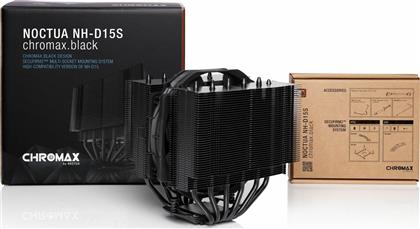 Noctua NH-D15S Chromax Black Ψύκτρα Επεξεργαστή για Socket AM4/AM5/1200/115x/1700