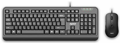 NOD BusinessPRO Wired Keyboard & Mouse Set Σετ Πληκτρολόγιο & Ποντίκι Ελληνικό από το e-shop