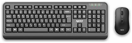 NOD BusinessPRO Wireless Keyboard & Mouse Set Ασύρματο Σετ Πληκτρολόγιο & Ποντίκι Ελληνικό από το e-shop