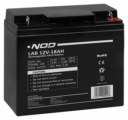 NOD LAB 12V18AH Lead Acid Battery