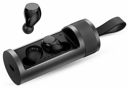 NOD Soundtube In-ear Bluetooth Handsfree Ακουστικά με Θήκη Φόρτισης Γκρι