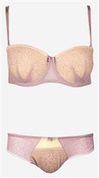 Norddiva Δαντελένιο Σετ Εσωρούχων Σουτιέν με Brazil