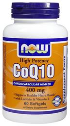 Now Foods CoQ10 400mg 30 μαλακές κάψουλες από το Pharm24