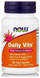 Now Foods Daily Vits Βιταμίνη 30 φυτικές κάψουλες από το Pharm24