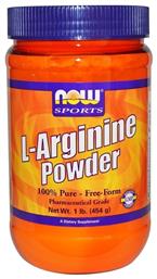 Now Foods L-Arginine 454gr Unflavoured από το Pharm24