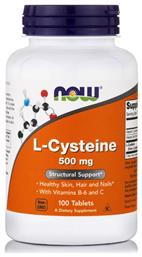 Now Foods L-Cysteine 500mg 100 ταμπλέτες