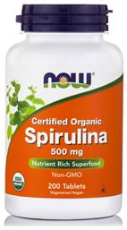 Now Foods Spirulina 500mg