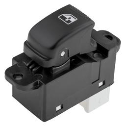 NTY Διακόπτης Παραθύρων Αυτοκινήτου για Hyundai i10 Μαύρο