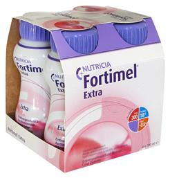 Nutricia Fortimel Extra 4 x 200ml Φράουλα