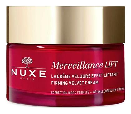 Nuxe Merveillance Lift Firming Velvet Αντιγηραντική & Συσφικτική Κρέμα Προσώπου Ημέρας για Κανονικές/Ξηρές Επιδερμίδες με Υαλουρονικό Οξύ 50ml