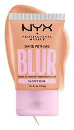 Nyx Professional Makeup Bare With Me Blur Liquid Make Up 06 Soft Beige 30ml