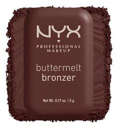 Nyx Professional Makeup Buttermelt Bronzer Μορφή Πούδρας Μεταξένια Υφή 5g 08 Butta Than U