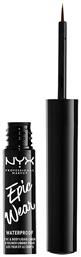 Nyx Professional Makeup Epic Wear Long Stay Πινέλο Eye Liner 2 Brown 3.5ml