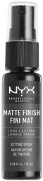 Nyx Professional Makeup Matte Finish Setting Spray Mini 180ml