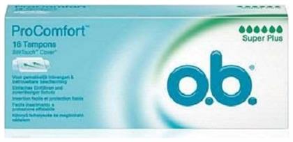 O.B. Procomfort Super Plus για Αυξημένη Ροή 16τμχ