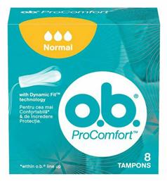 O.B. Ταμπόν ProComfort Normal για Κανονική Ροή 8τμχ