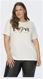 Only Carmakoma T-Shirt Λευκο