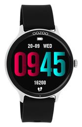 Oozoo Q00130 45mm Smartwatch με Παλμογράφο (Μαύρο) από το Kosmima24