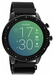 Oozoo Q00309 45mm Smartwatch με Παλμογράφο (Μαύρο) από το Kosmima24