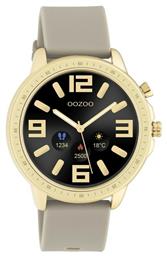 Oozoo Q00319 45mm Smartwatch με Παλμογράφο (Χρυσό/Γκρι) από το Kosmima24