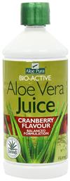 Optima Naturals Aloe Vera Juice Cranberry 1000ml