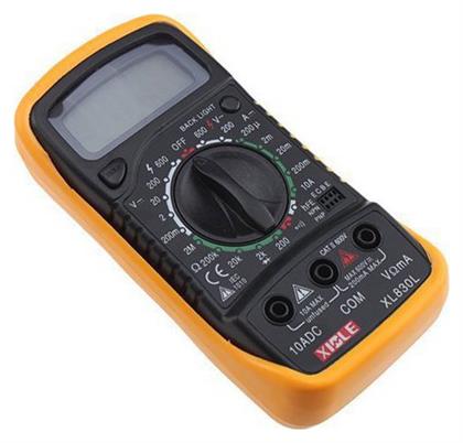 Optum Ψηφιακό Πολύμετρο Τσέπης με Μέτρηση AC / DC / Αντίστασης XL830L