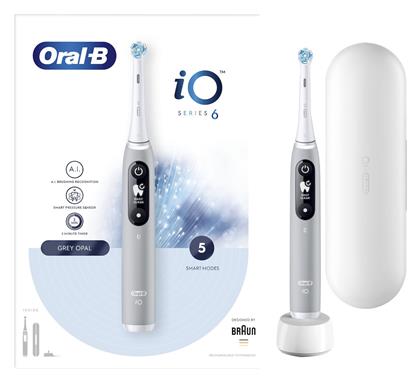 Oral-B Ηλεκτρική Οδοντόβουρτσα iO6 Magnetic Gray από την Braun Oral-B (1 τεμ)