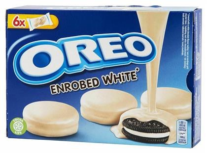 Oreo Μπισκότα με Επικάλυψη & Γέμιση White Chocolate & Milk Cream 246gr από το ΑΒ Βασιλόπουλος